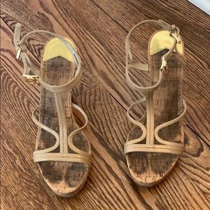 Nude Michael Kors Wedges